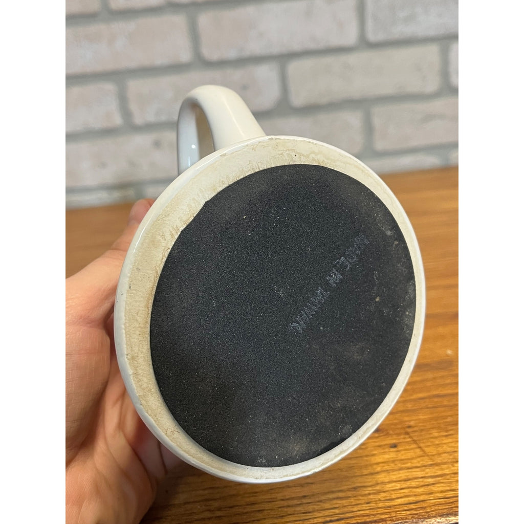 Vintage 1980 Promotional Post Toasties Cereal Wide Bottom Ceramic No Spill Mug