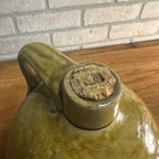 Antique Bosworth & Sons Druggists Milwaukee Wis Stoneware Two-Tone Jug