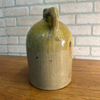 Antique Bosworth & Sons Druggists Milwaukee Wis Stoneware Two-Tone Jug