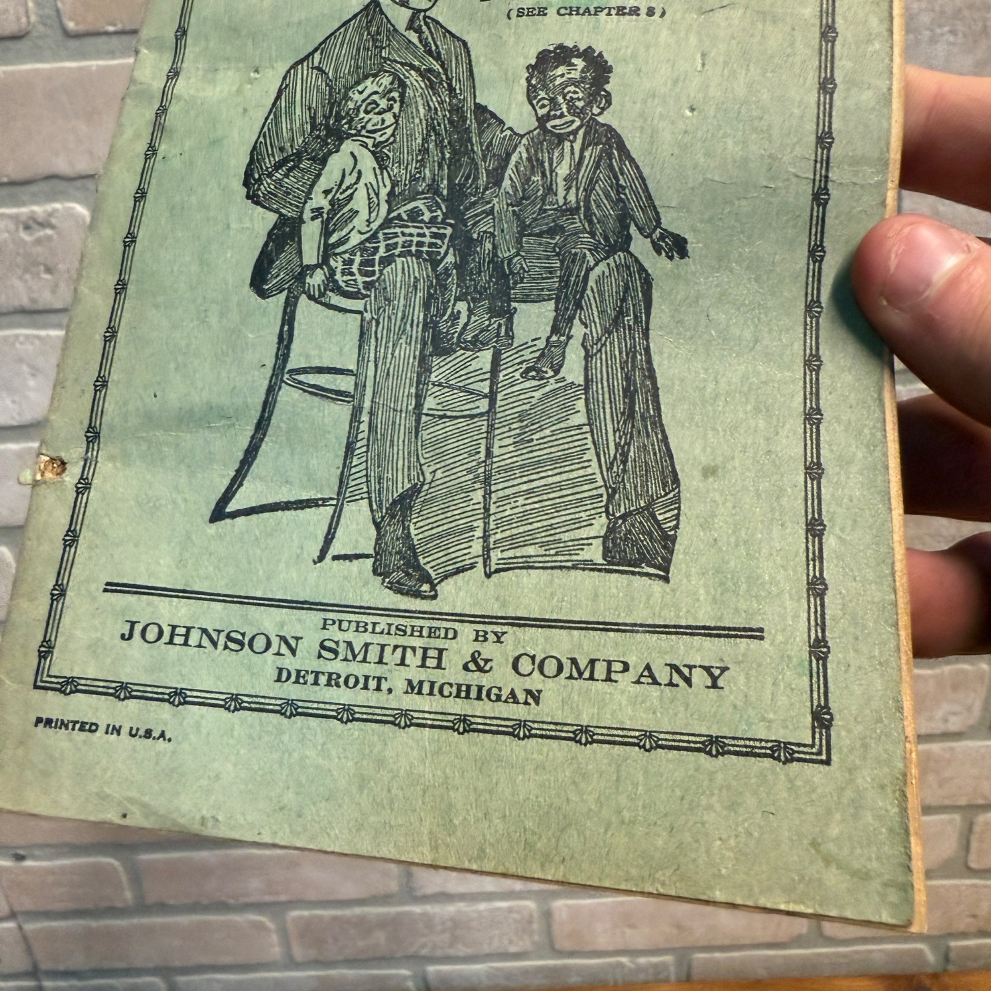 1940 Johnson Smith & Co Novelty Catalog & Art of Ventriloquism Booklet Very Good