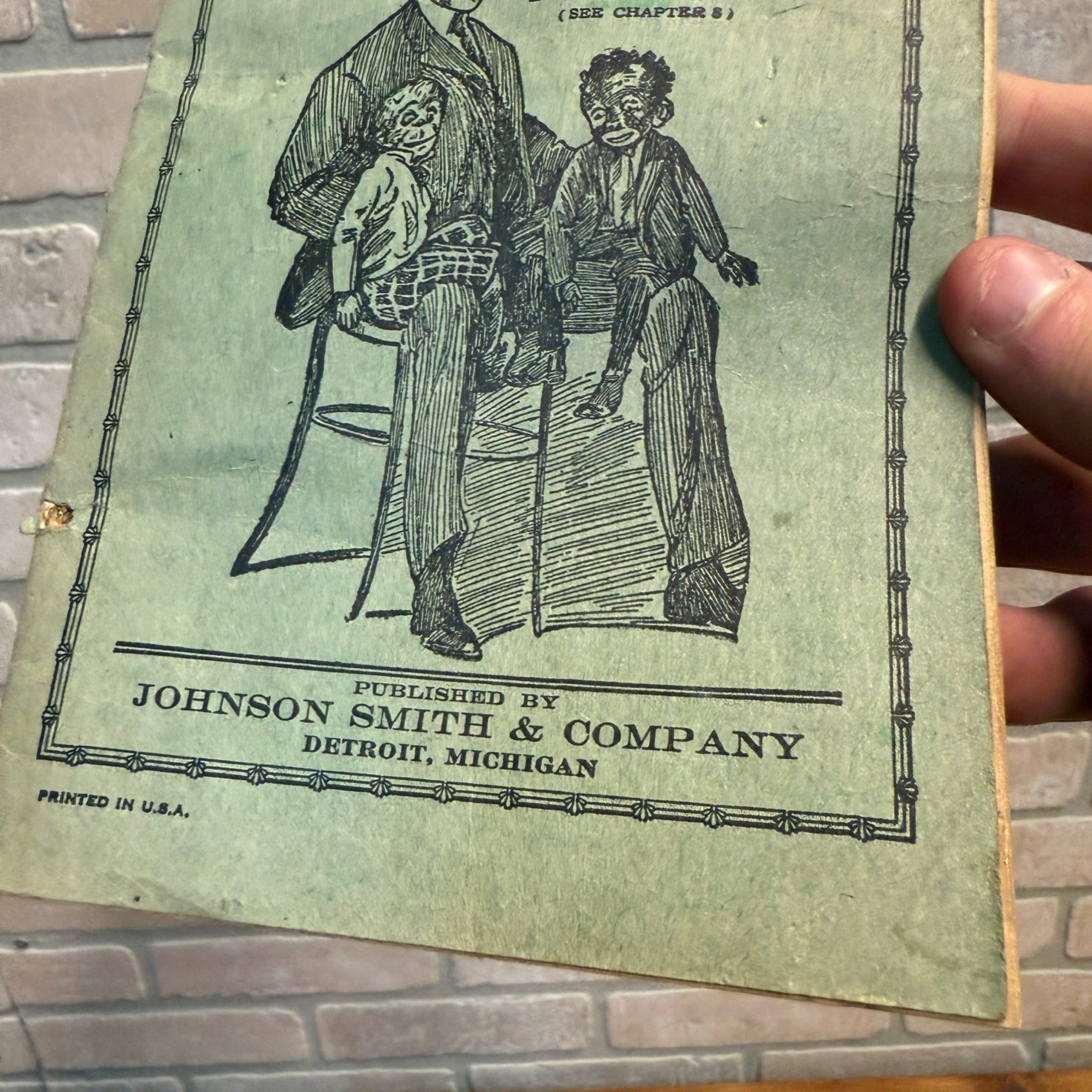 1940 Johnson Smith & Co Novelty Catalog & Art of Ventriloquism Booklet Very Good