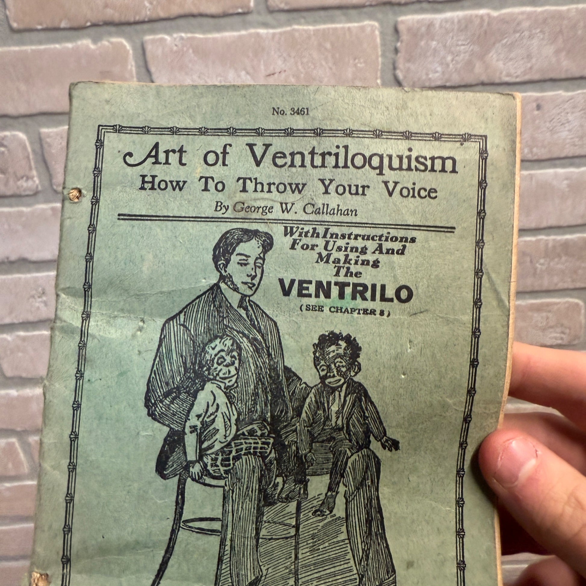 1940 Johnson Smith & Co Novelty Catalog & Art of Ventriloquism Booklet Very Good