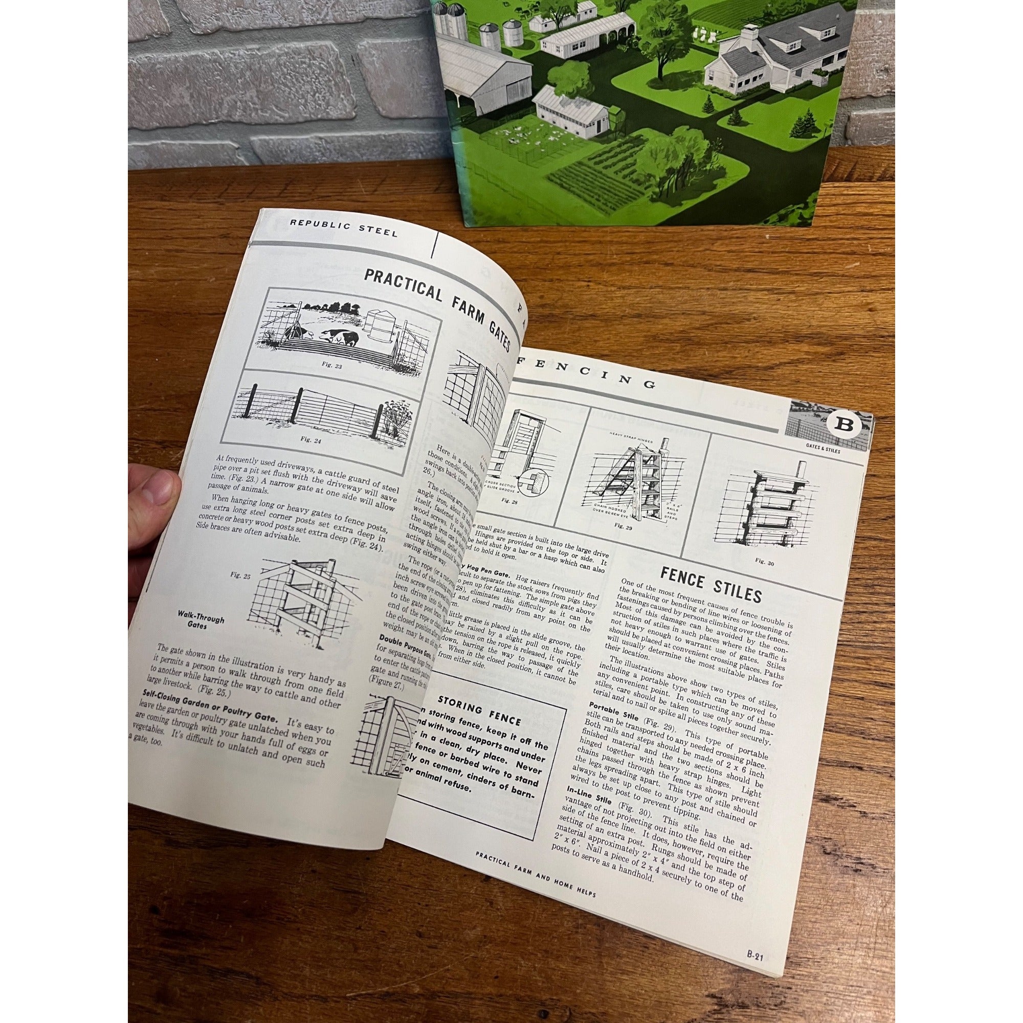 Vintage 1950s Practical Farm And Home Helps Republic Steel Farm Reference Books