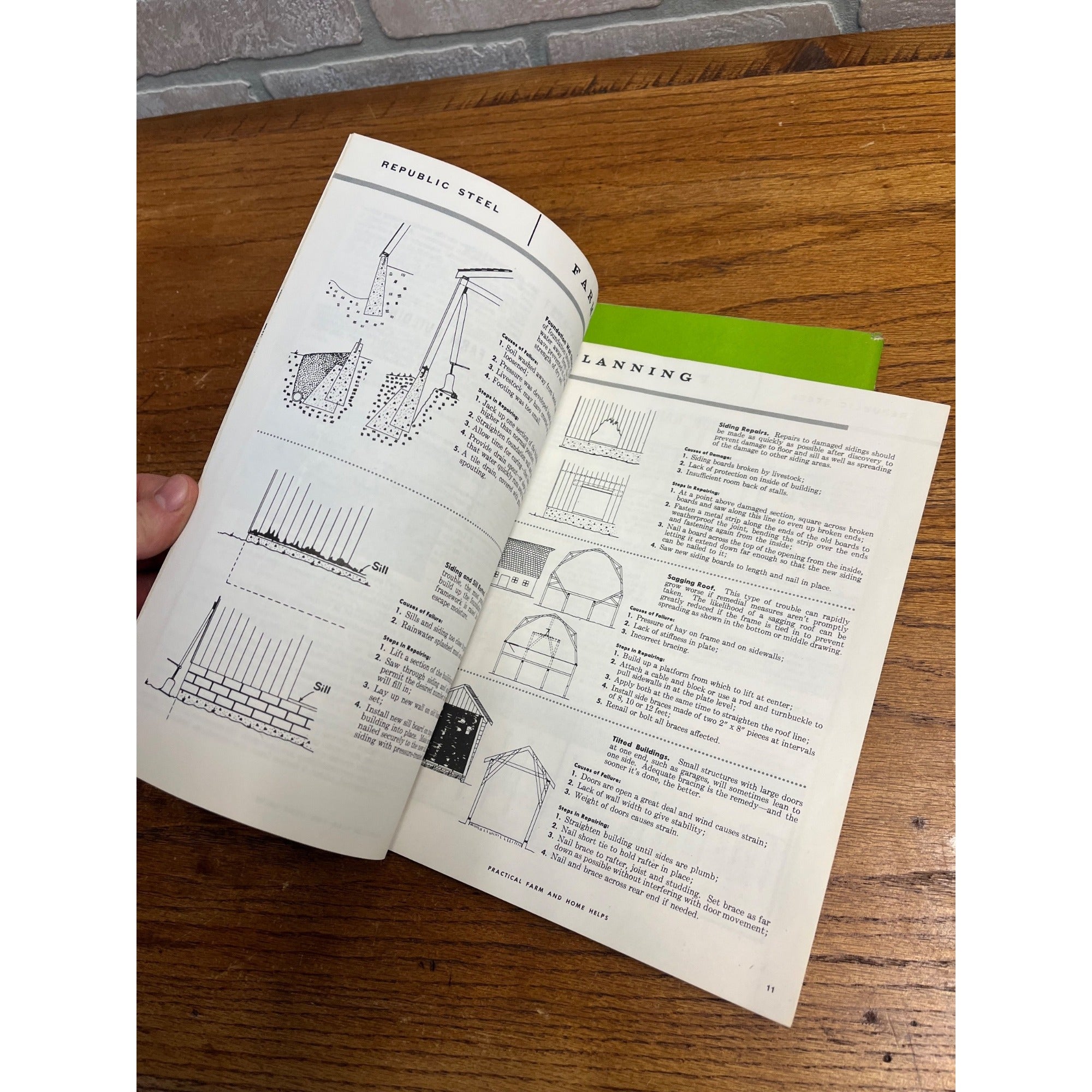 Vintage 1950s Practical Farm And Home Helps Republic Steel Farm Reference Books