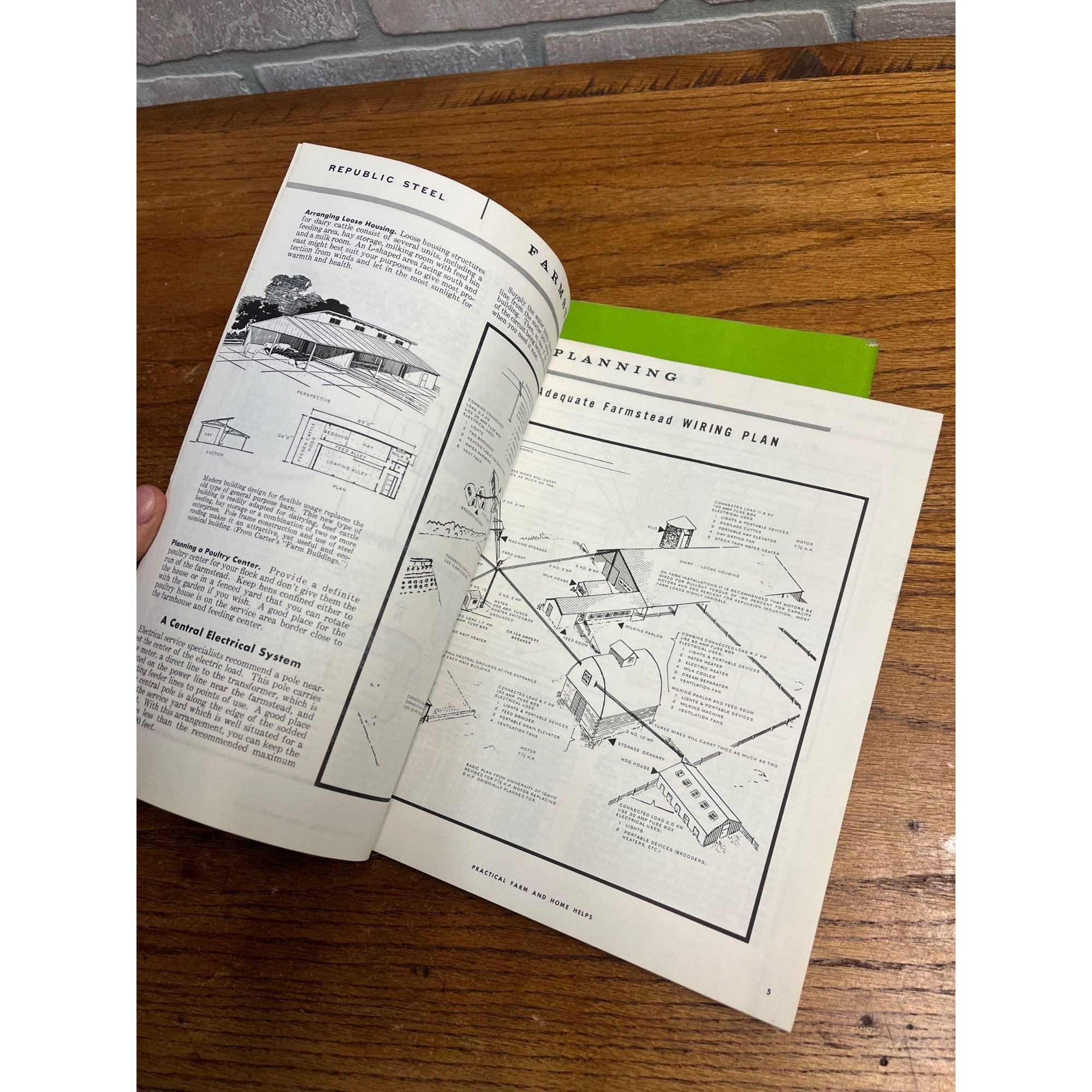 Vintage 1950s Practical Farm And Home Helps Republic Steel Farm Reference Books
