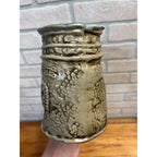 Jim Rumph Vintage Studio Pottery 1971 Satyr Nymph Ceramic Tankard Stein Mug
