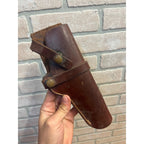 Vintage Hunter 1100-5 Leather Holster Semi Auto Pistol Holster RH Snap Belt Colt