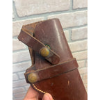 Vintage Hunter 1100-5 Leather Holster Semi Auto Pistol Holster RH Snap Belt Colt