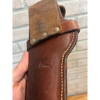 Vintage Hunter 1100-5 Leather Holster Semi Auto Pistol Holster RH Snap Belt Colt