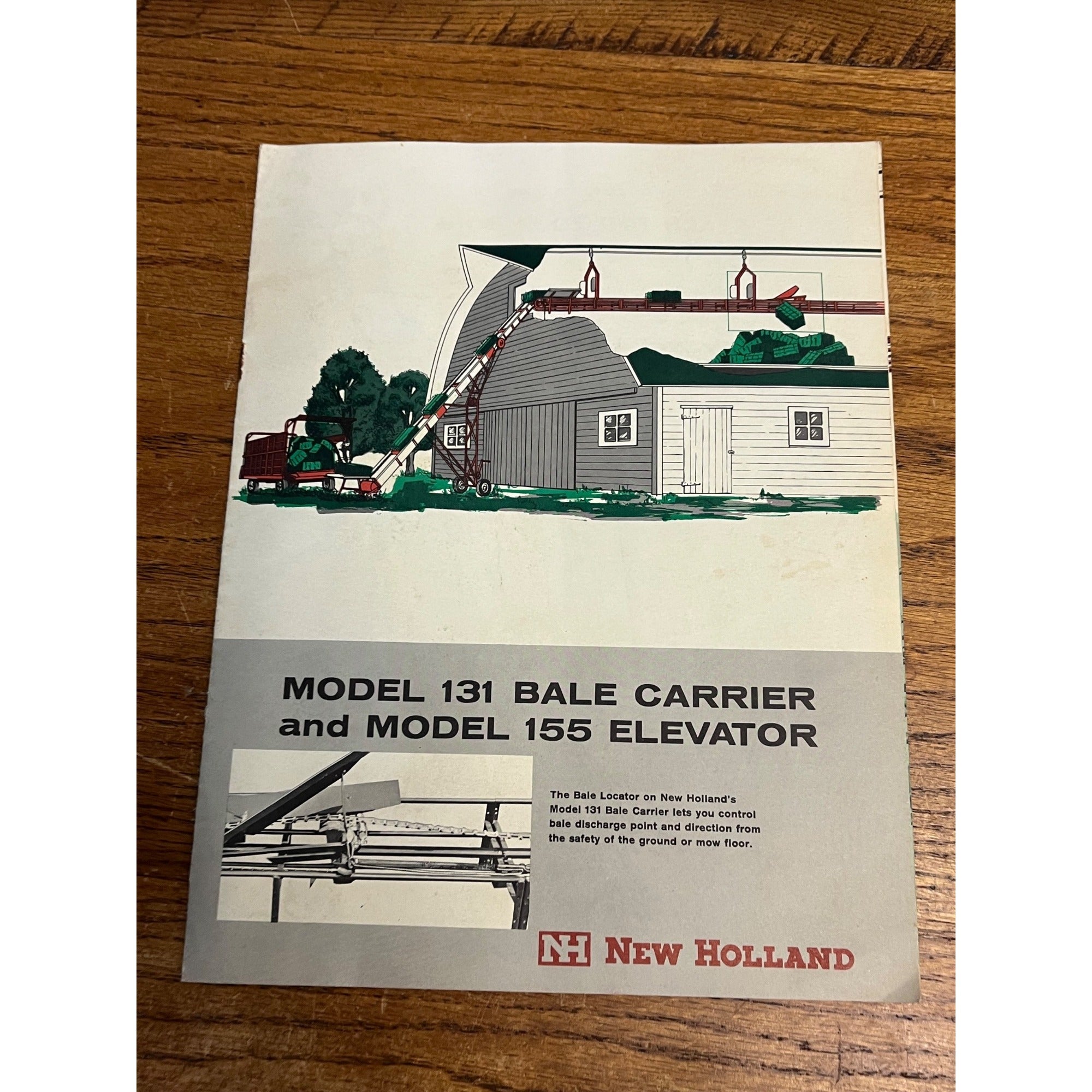 Vintage New Holland Farm Sale Brochures Feed Bunks 131 Bale Carrier 155 Elevator