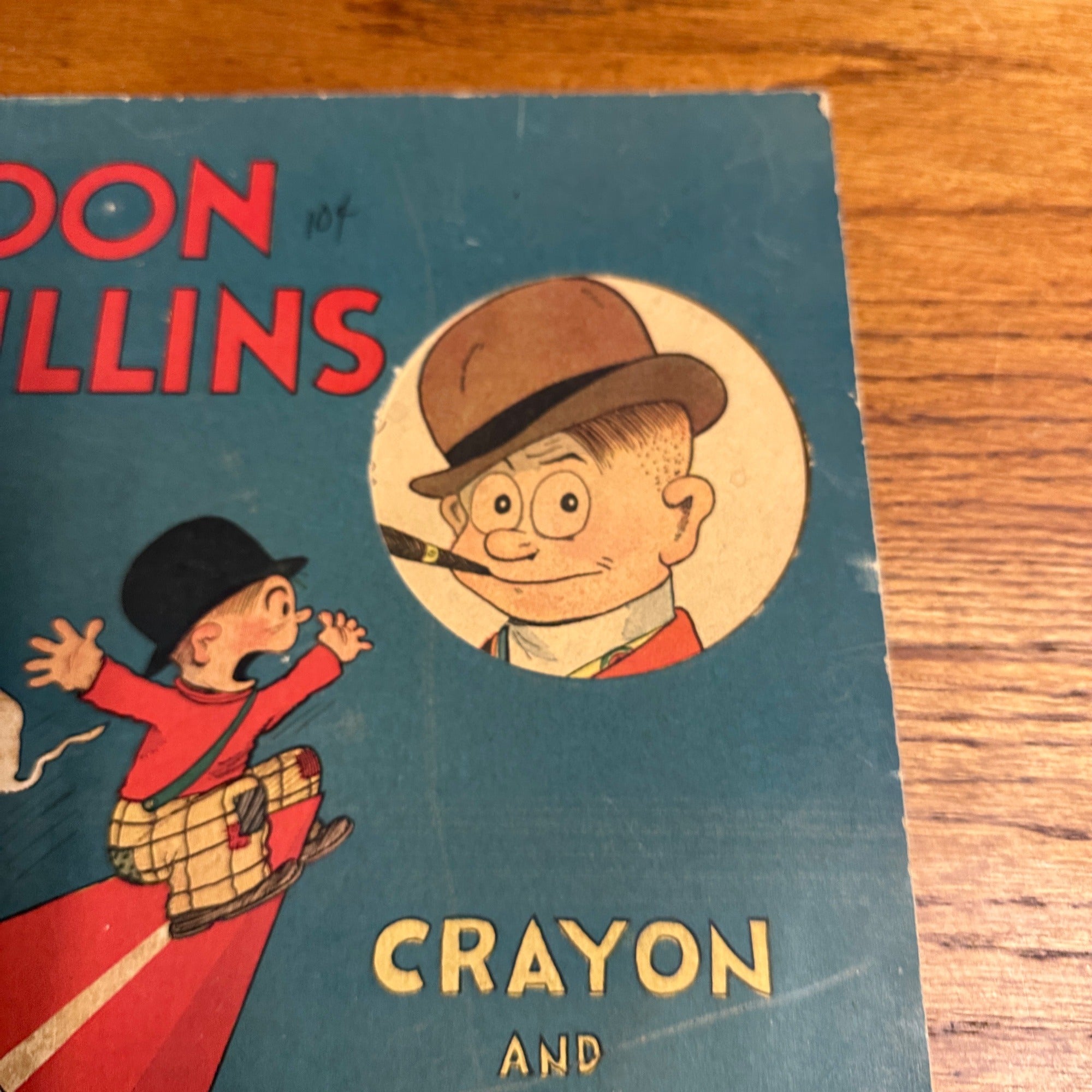1932 Moon Mullins Crayon And Paint Book By Frank Willard Mc Loughlin #2051