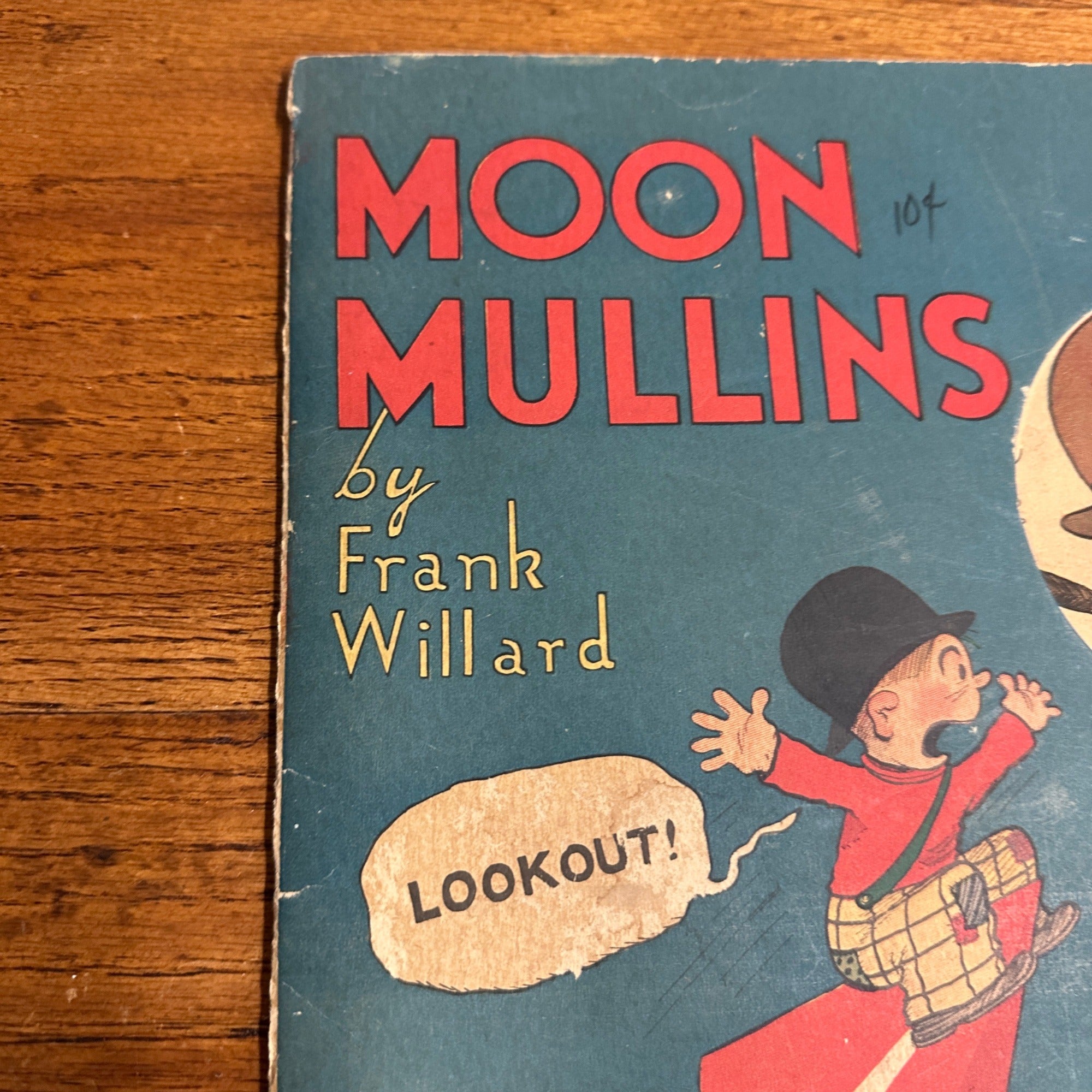 1932 Moon Mullins Crayon And Paint Book By Frank Willard Mc Loughlin #2051