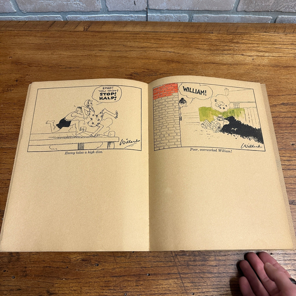 1932 Moon Mullins Crayon And Paint Book By Frank Willard Mc Loughlin #2051