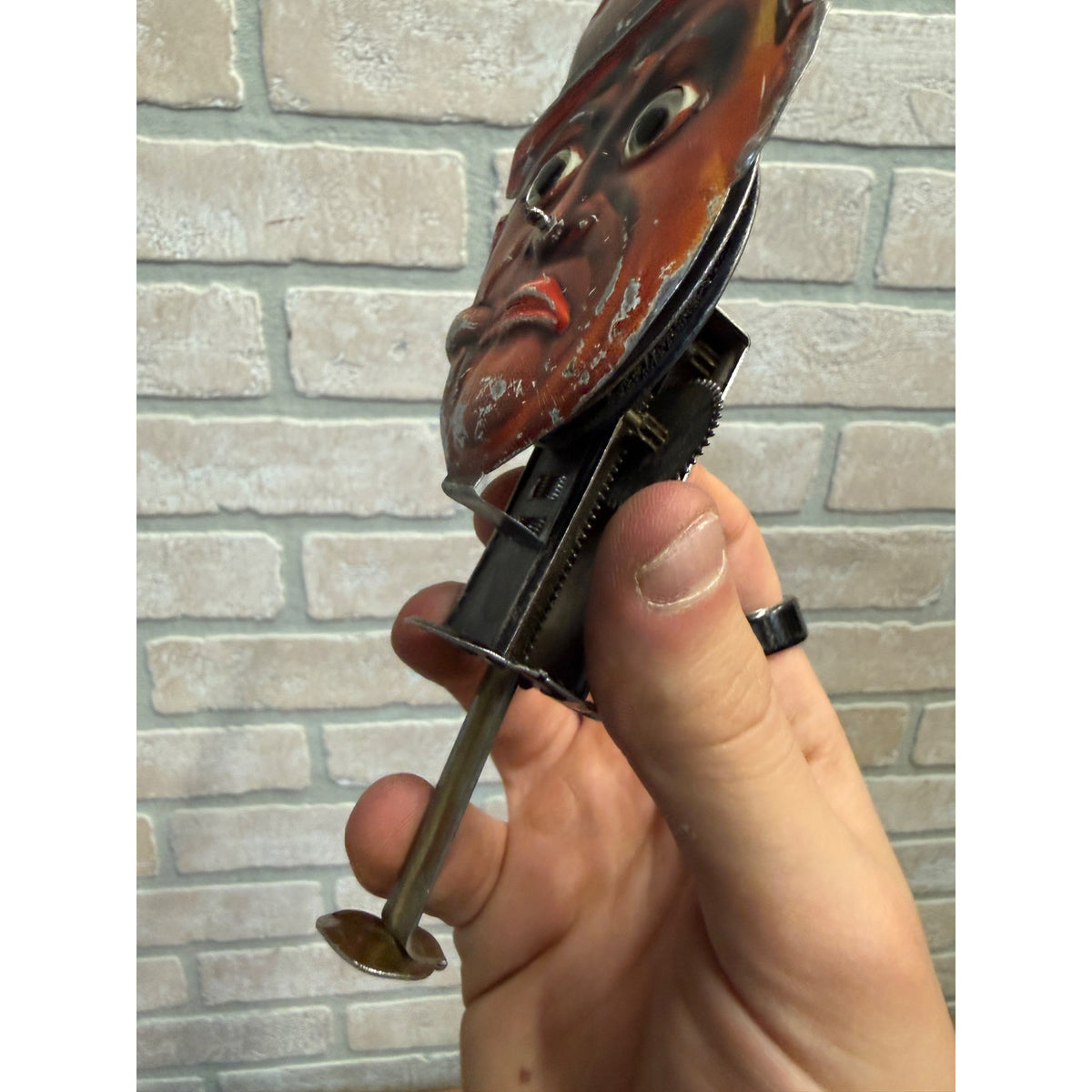 Vintage 1930's Tin Litho Andy Sparkler Toy from Amos & Andy