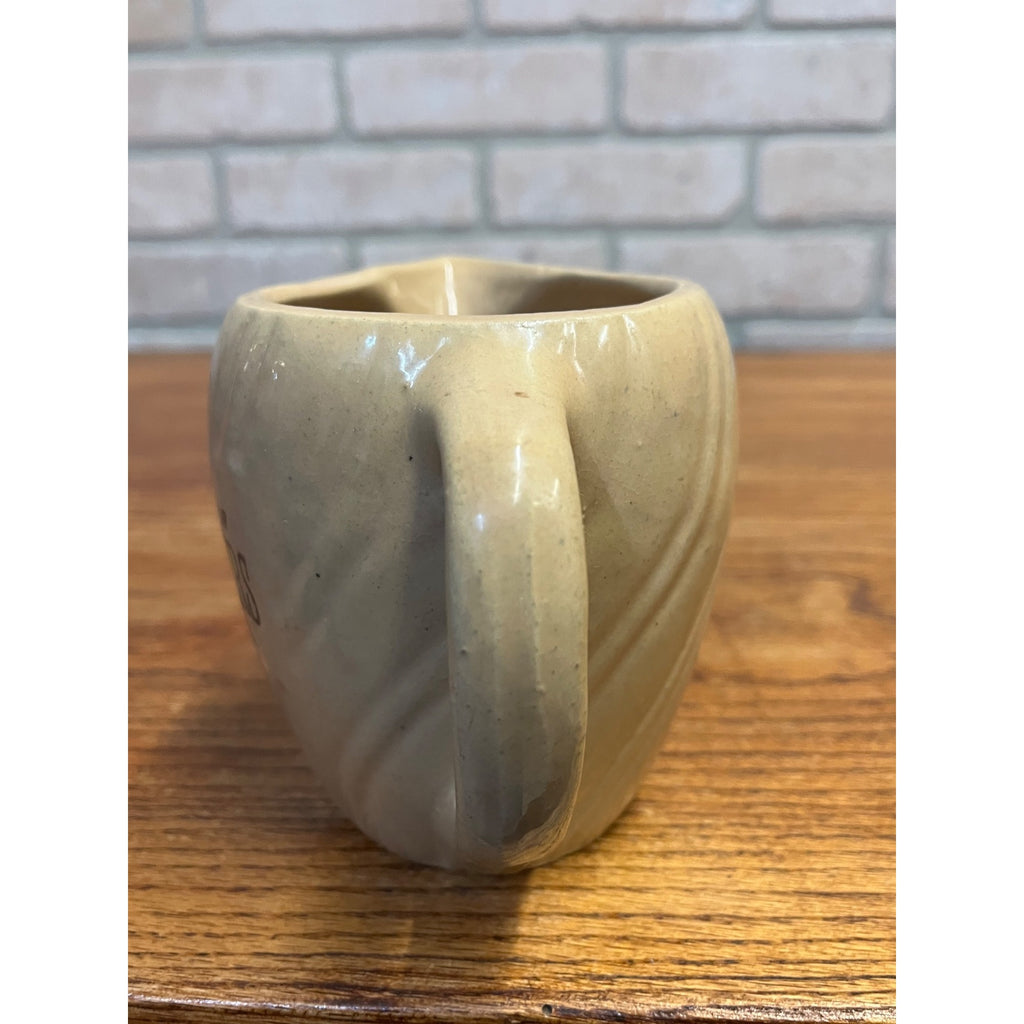 Vintage Stoneware N.J. Jungers Dacada, WI Wisconsin Advertising Pitcher Wis