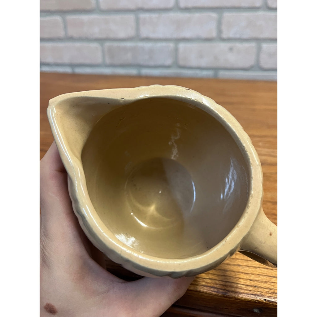 Vintage Stoneware N.J. Jungers Dacada, WI Wisconsin Advertising Pitcher Wis
