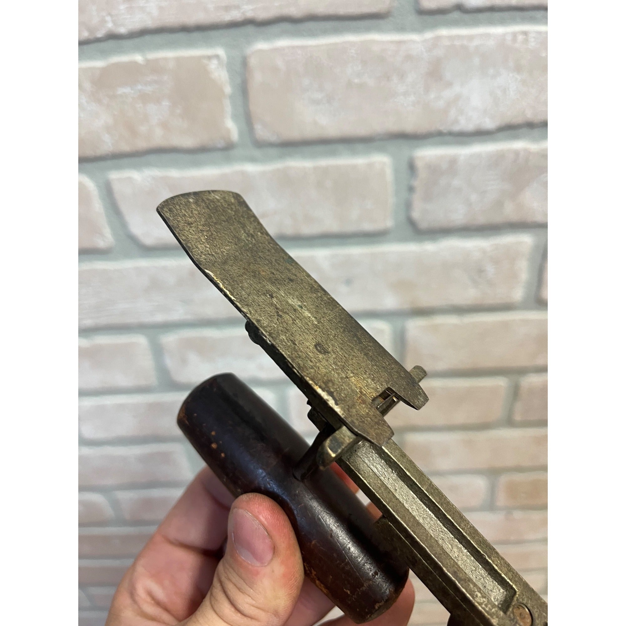 Antique Stanley Clapboard Siding Gauge Tool Wood Handle
