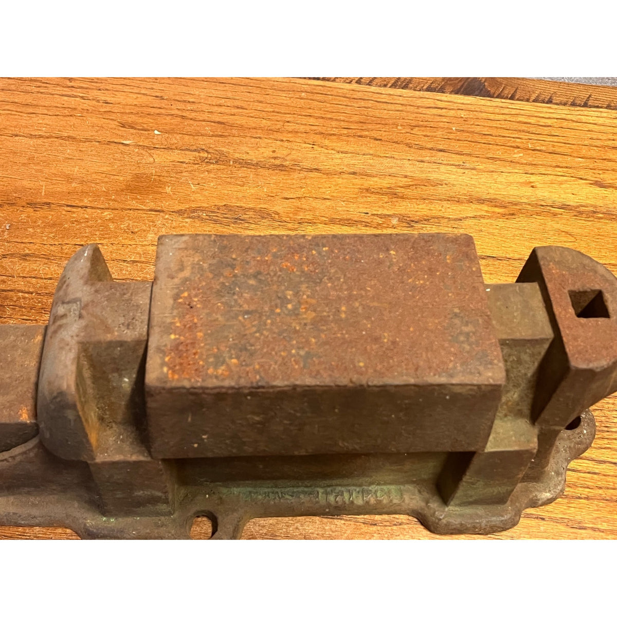 RARE Stowell 1890s Blacksmith / Railroad Bench Vise Anvil Hanson Milwaukee