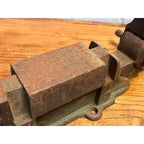 RARE Stowell 1890s Blacksmith / Railroad Bench Vise Anvil Hanson Milwaukee