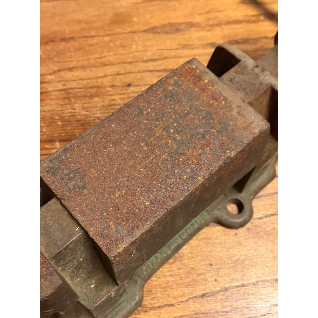 RARE Stowell 1890s Blacksmith / Railroad Bench Vise Anvil Hanson Milwaukee