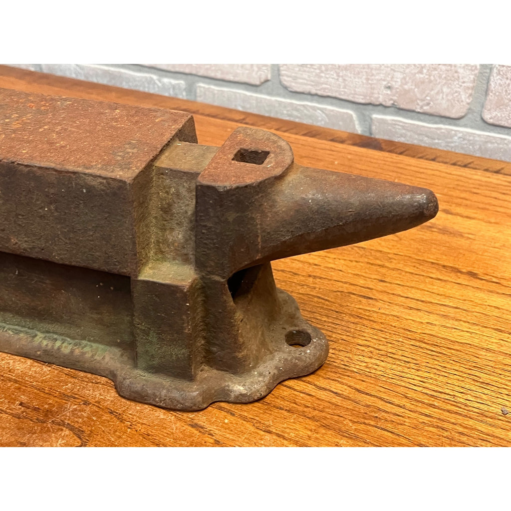 RARE Stowell 1890s Blacksmith / Railroad Bench Vise Anvil Hanson Milwaukee