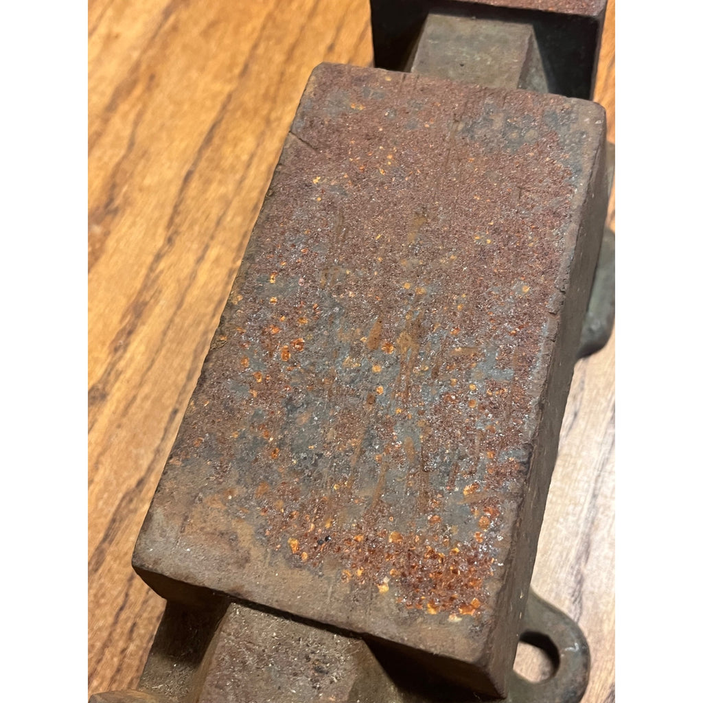 RARE Stowell 1890s Blacksmith / Railroad Bench Vise Anvil Hanson Milwaukee