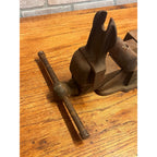 RARE Stowell 1890s Blacksmith / Railroad Bench Vise Anvil Hanson Milwaukee