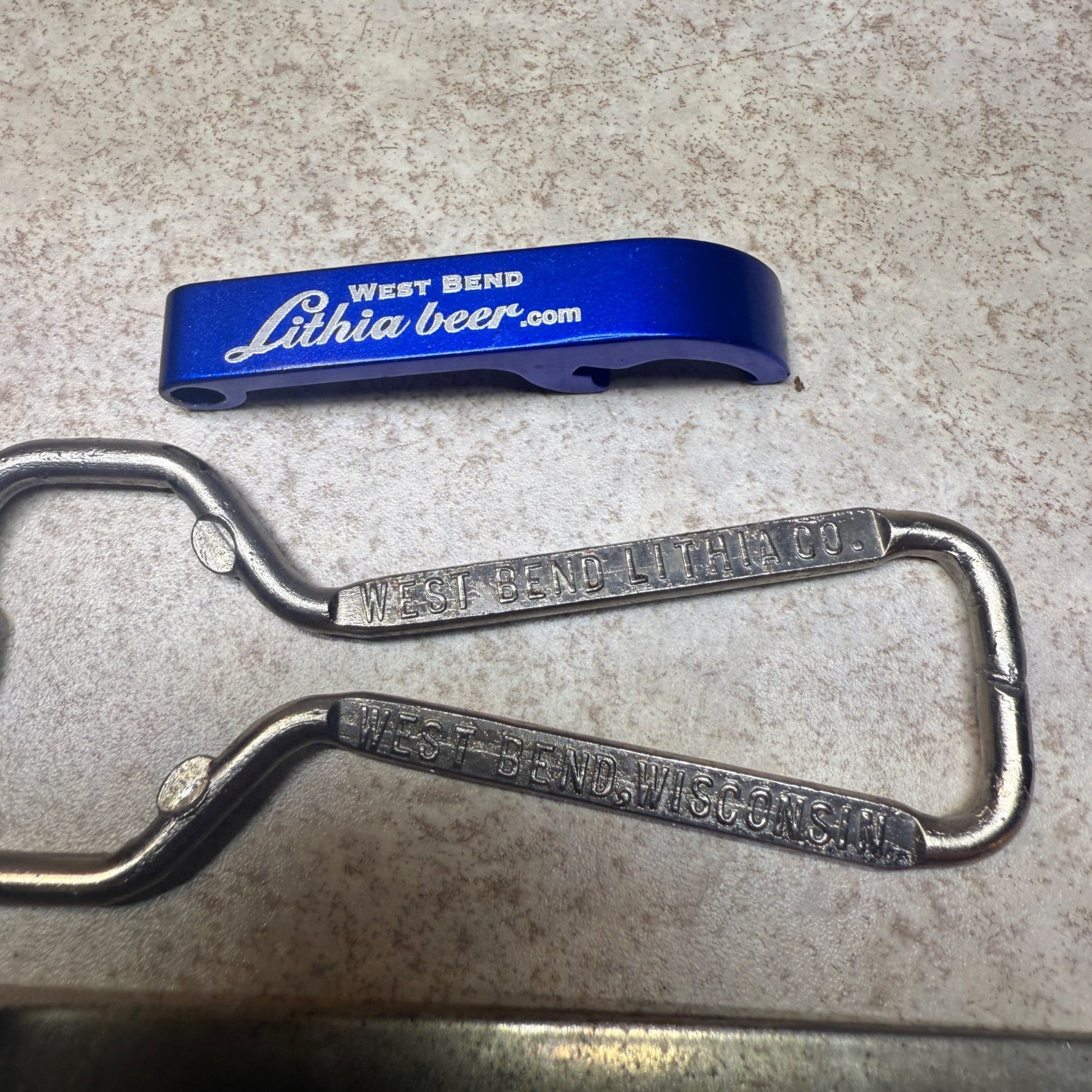 West Bend Lithia Co Church Key Can beer Bottle Openers Lot Wis Beer
