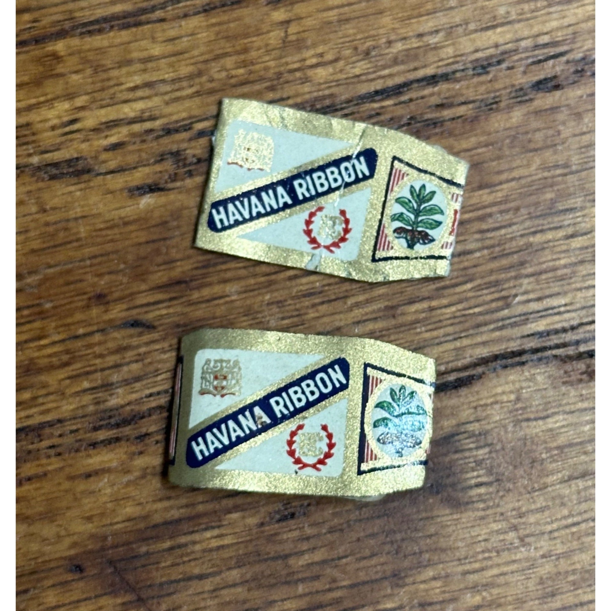 Vintage 1920s Bayuk Cigar Co. Havana Ribbon Wrapper Sleeve Labels Philadelphia