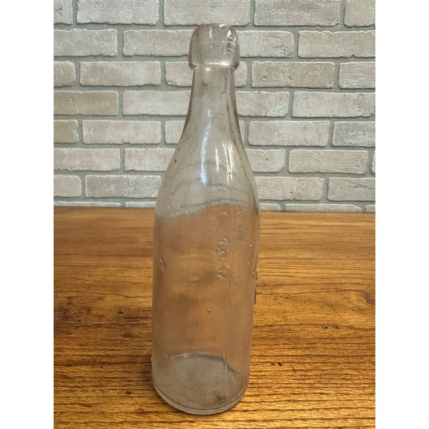 Blob Top Beer Bottle A.A. Drake Netcong NJ New Jersey Spelled Out Applied Top