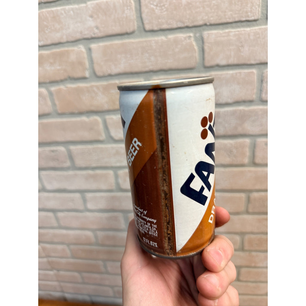 Vintage Fanta Coca-Cola Root Beer Pull Tab Can