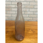 Vintage Chas. J Smith Milford Mass Soda or Beer Bottle Clear Embossed MA