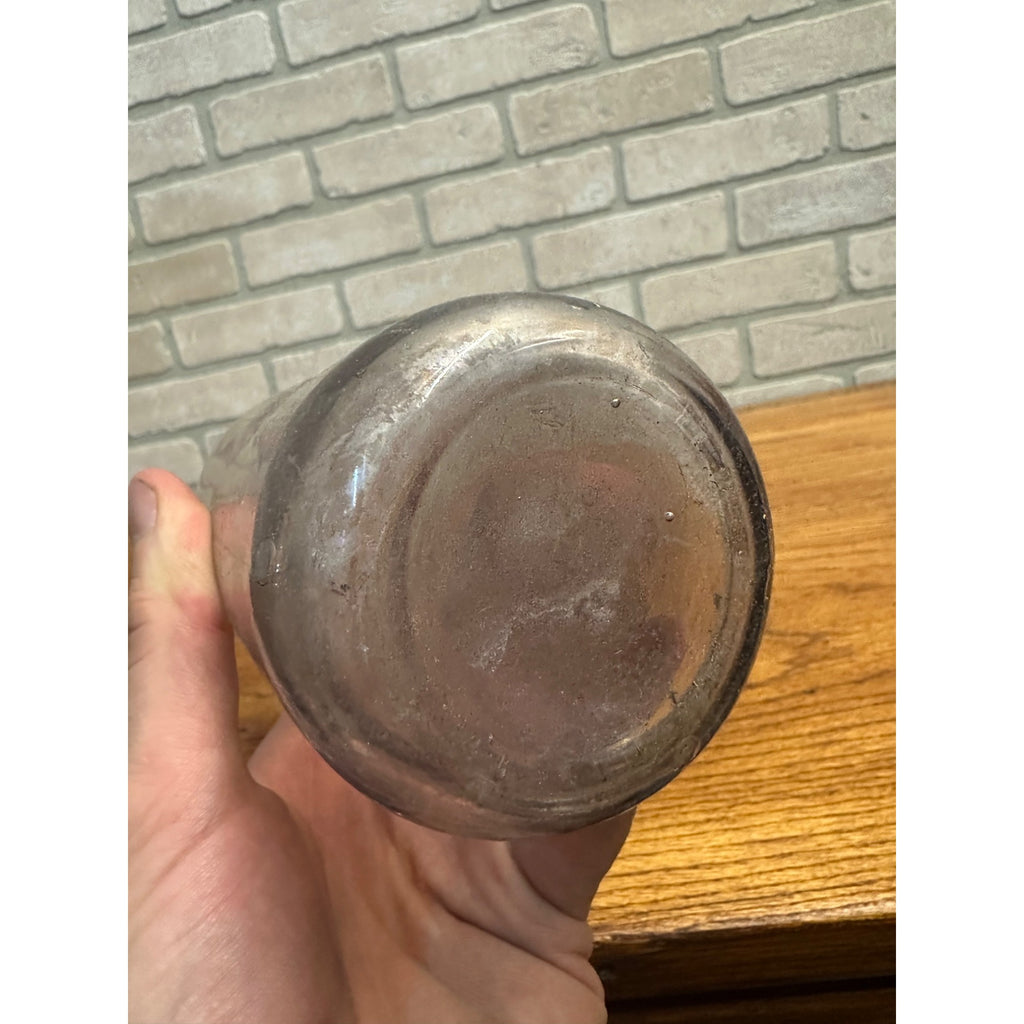 Vintage Chas. J Smith Milford Mass Soda or Beer Bottle Clear Embossed MA