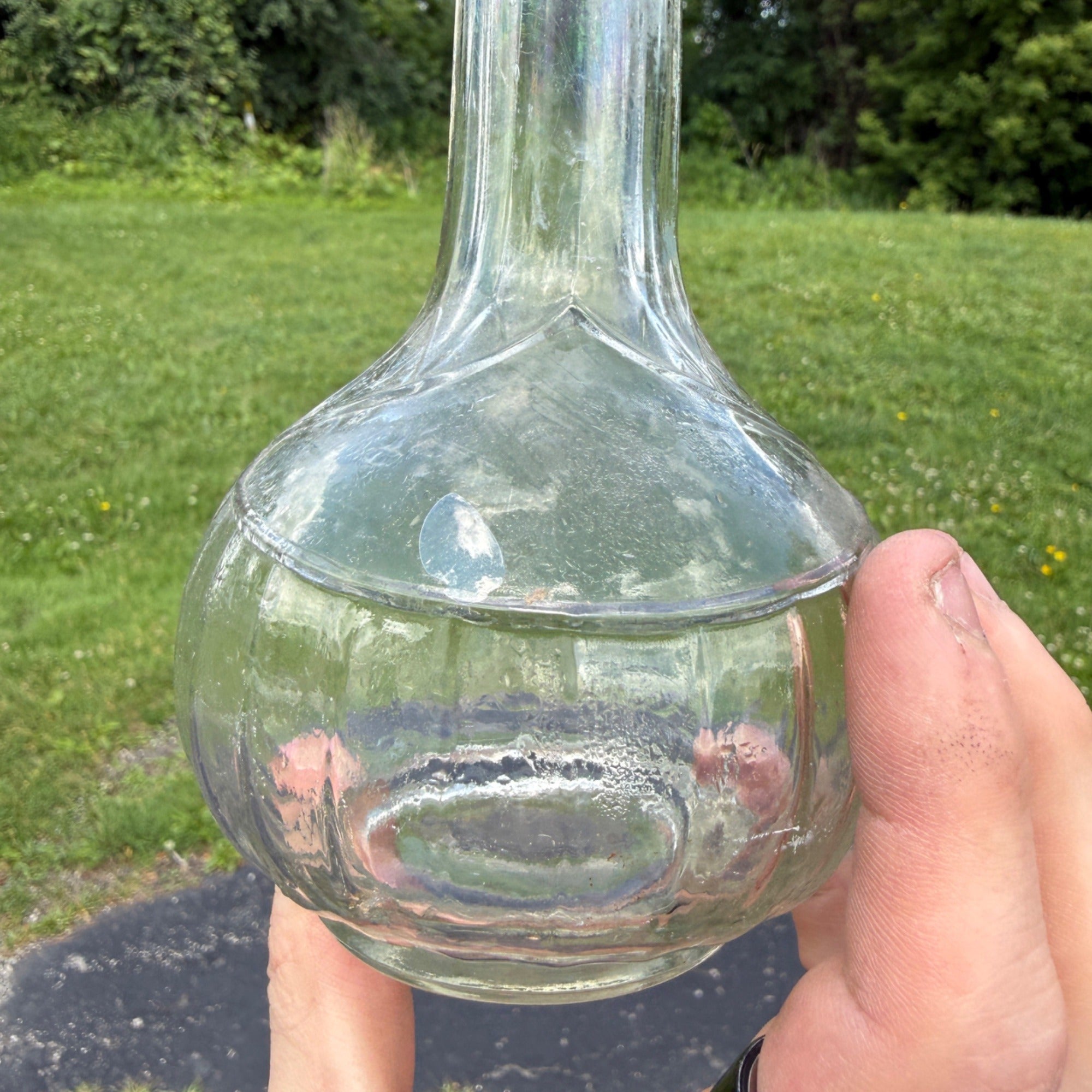 JOSEPH CAMPBELL PRESERVE CO. CAMDEN, N.J. U.S.A. Ketchup Sauce Bottle 1890 EARLY