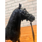 Vintage Marx Johnny West Best Of the West Black Thunderbolt Horse