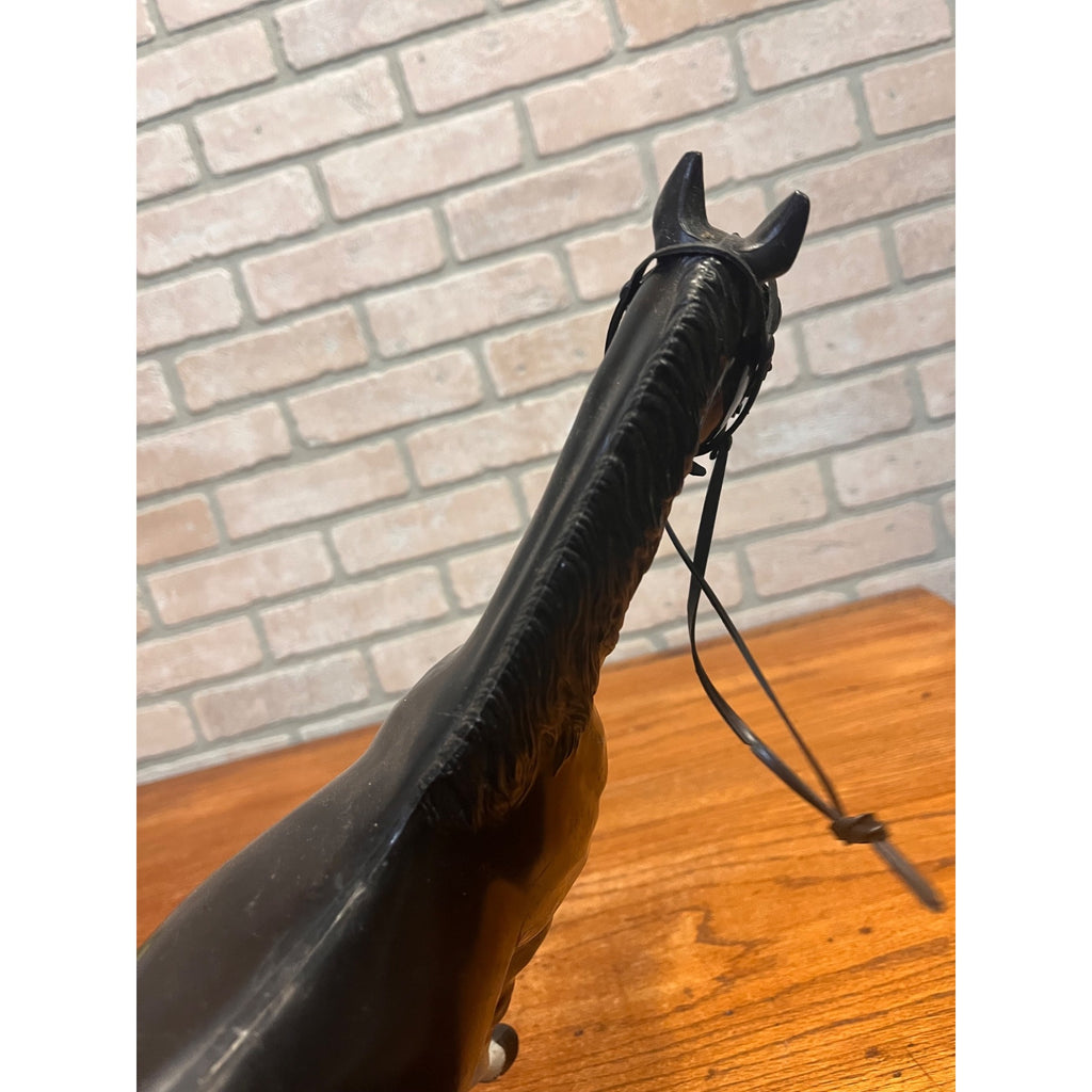 Vintage Marx Johnny West Best Of the West Black Thunderbolt Horse