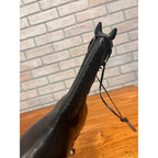 Vintage Marx Johnny West Best Of the West Black Thunderbolt Horse