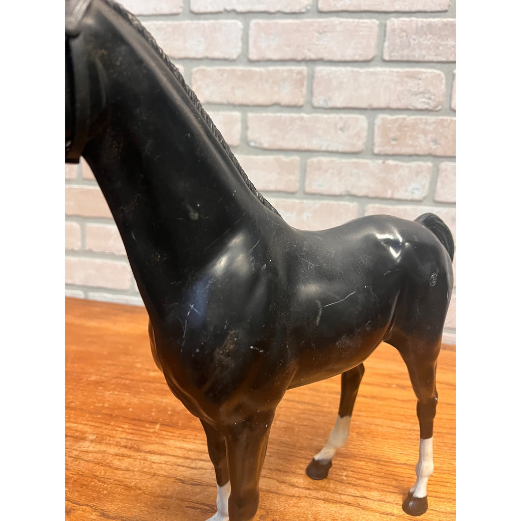 Vintage Marx Johnny West Best Of the West Black Thunderbolt Horse