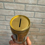 VINTAGE MILLER HIGH LIFE  ALUMINUM BEER CAN BANK 12 OZ.