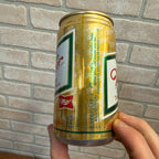 VINTAGE MILLER HIGH LIFE  ALUMINUM BEER CAN BANK 12 OZ.