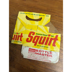 Squirt Soda Sweetart Cardboard Carrier Six Pack Carton Bottle 6-Pack Case Vintage
