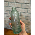 Antique 1890s Hutchinson Soda bottle L. WERRBACH Milwaukee WI