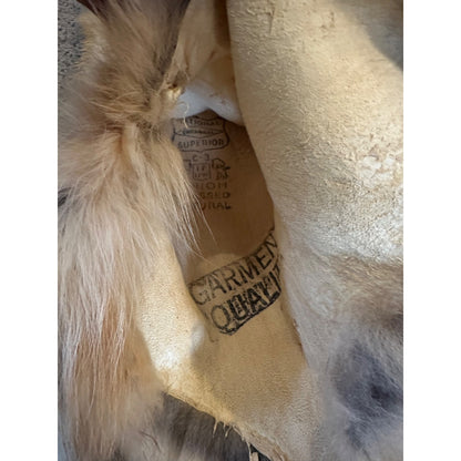 Beautiful Gray Fox Professionally Tanned Hide Super Soft Leather Craft Pelt Fur