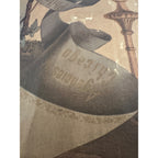 Early Pre-Pro Style Jos. Schlitz Lager Beer Litho Sign Poster Milwaukee WI 1970s