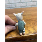 Piglet 3" Character Doll Mohair R. John Wright Winnie the Pooh Series - No Box
