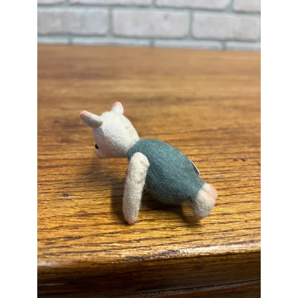 Piglet 3" Character Doll Mohair R. John Wright Winnie the Pooh Series - No Box