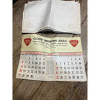 Vintage 1965-66 Chief Oshkosh Beer Advertising Calendar Pad - As-Is