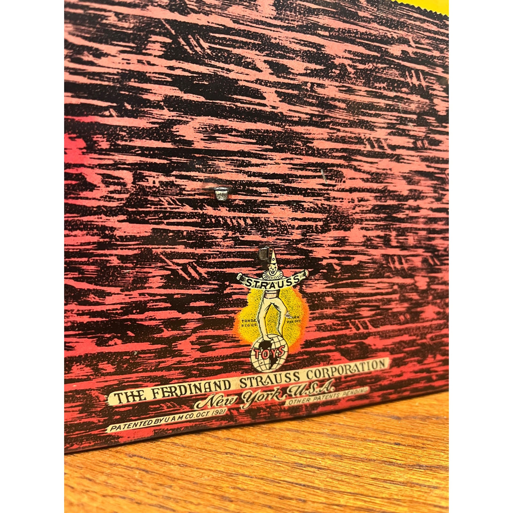 Vintage Ferdinand Strauss Ham and Sam, the Minstrel Team Tin Litho Wind-Up Toy