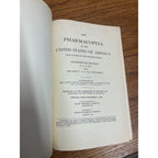 Vintage Pharmacopedia United States 14th Revision Pharmacy Hardcover Book 1950