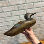 Pair Early Mason Teals Painted Eye Original Paint Duck Decoys